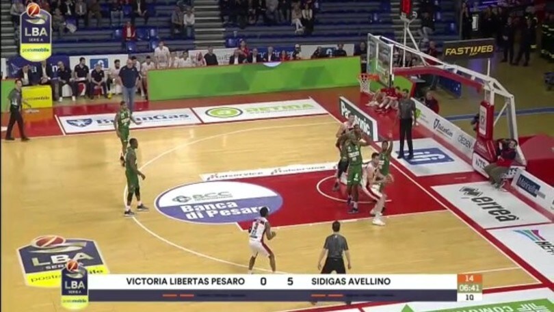 VL Pesaro-Sidigas Avellino 91-89