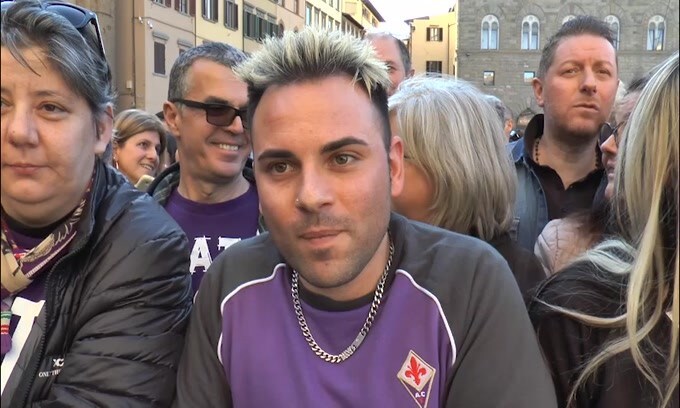 Firenze, tifosi in festa per Batistuta