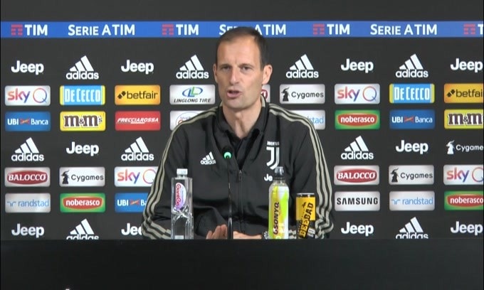 Allegri bacchetta i giornalisti: "Non c'era nessuno con Andreazzoli"