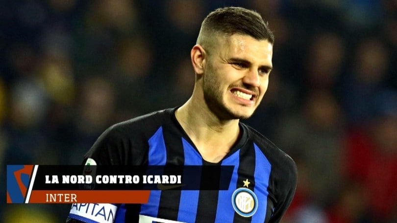 Inter, Icardi convocato ma la Nord lo scarica