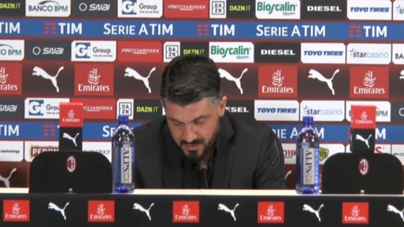 Gattuso: "Abbiamo patito a livello fisico"
