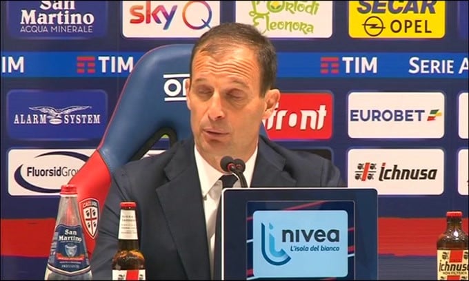 Allegri sugli infortunati: "Ci sono buone notizie"
