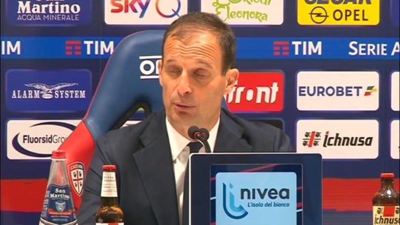 Allegri sugli infortunati: "Ci sono buone notizie"