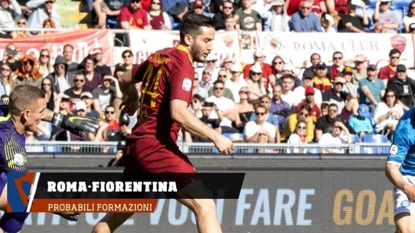 Roma-Fiorentina, le probabili formazioni