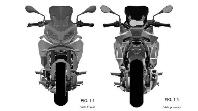 BMW F 850 RS, nuovi brevetti depositati in Brasile