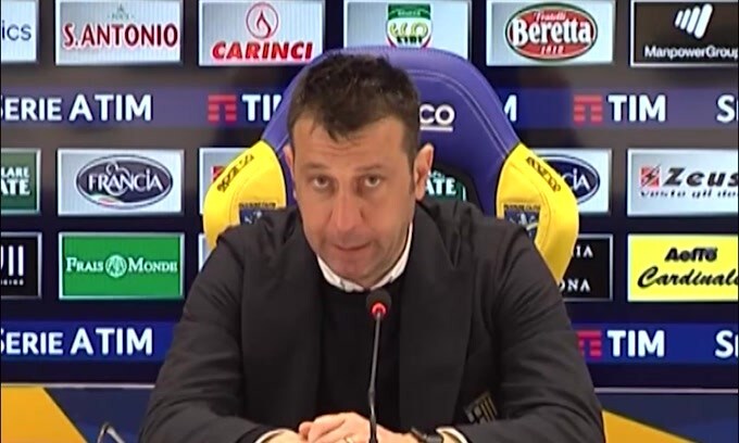 D'Aversa: "Rigore c'era, ma non giudico arbitraggio"