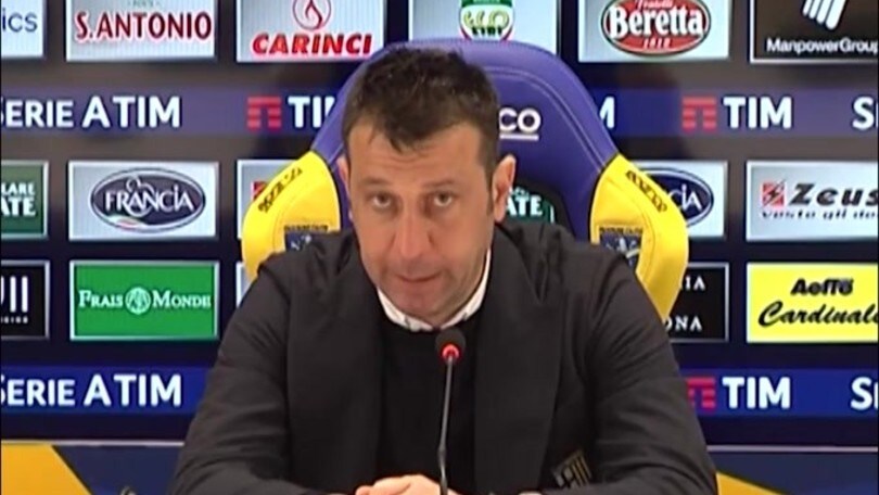D'Aversa: "Rigore c'era, ma non giudico arbitraggio"