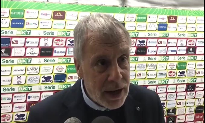 Braglia: "Bene il primo tempo. Complimenti al Lecce"