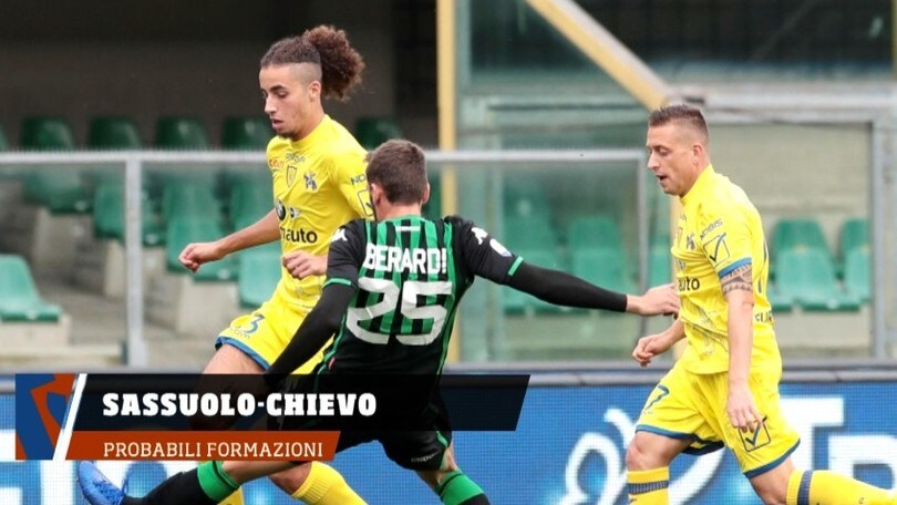 Sassuolo-Chievo, le probabili formazioni