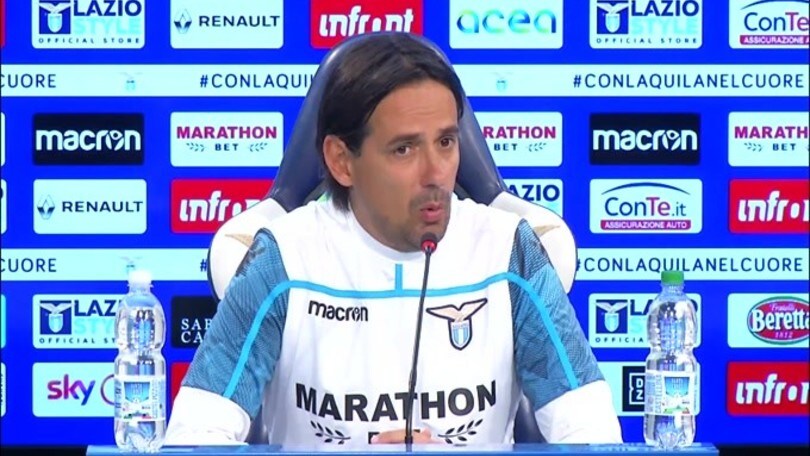 Inzaghi su Immobile: "Sono soddisfatto di lui"