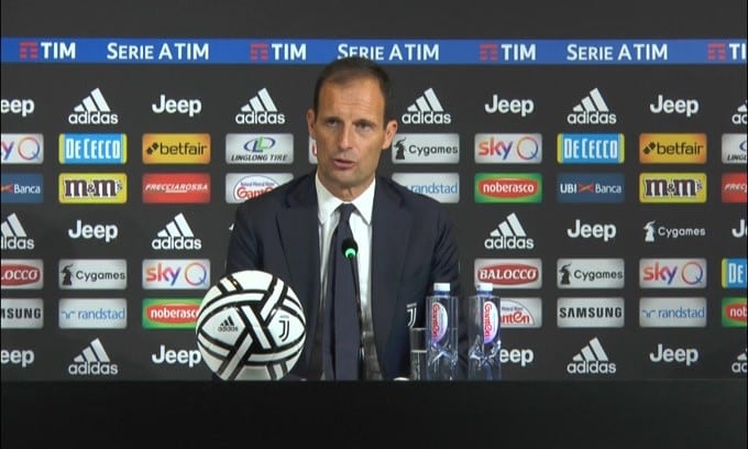 Allegri: "Ronaldo? Sta meglio, crescono possibilità per Amsterdam"