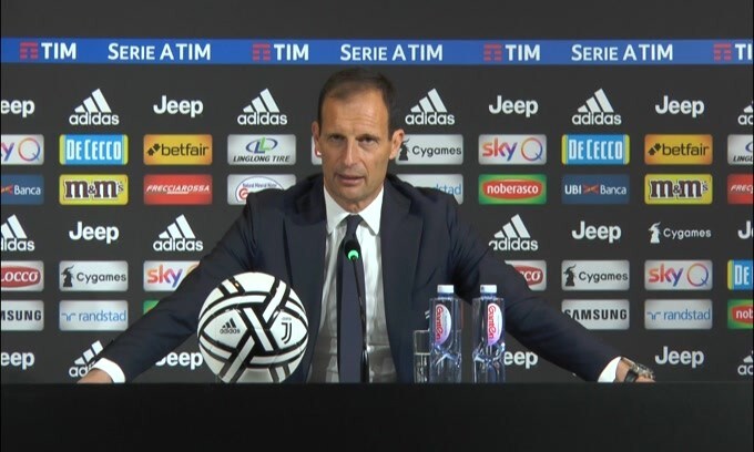 Allegri: "Scudetto domani? Non posso..devo guardare una serie"