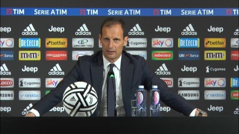 Allegri: "Scudetto domani? Non posso..devo guardare una serie"