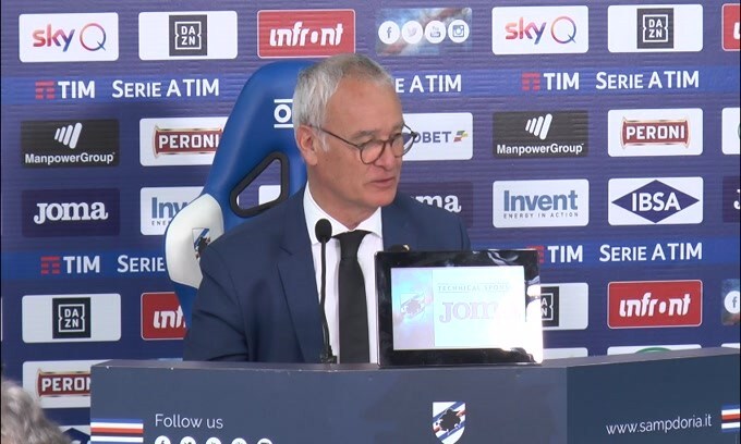 Ranieri: "Il condottiero De Rossi ha caricato i ragazzi"