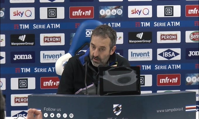Giampaolo: "Samp ha fatto di tutto per vincere"