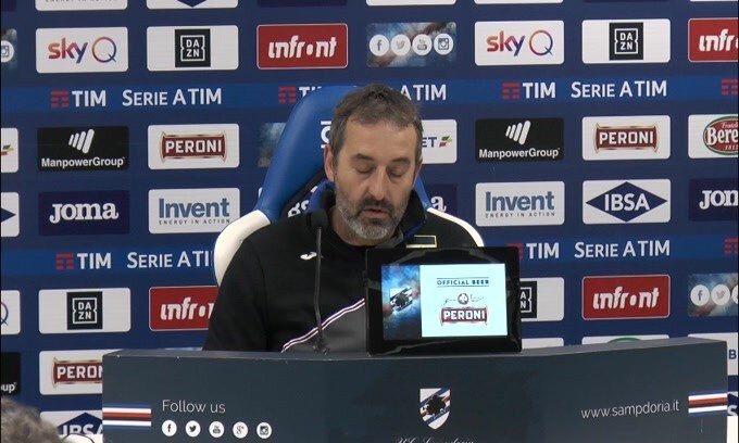 Giampaolo: "Ora avremo meno margine per sbagliare"
