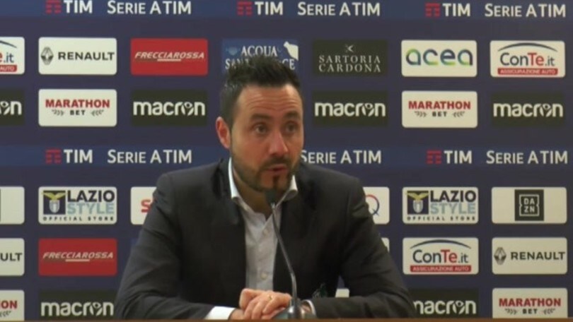 De Zerbi: "L'arbitro è andato contro le regole"