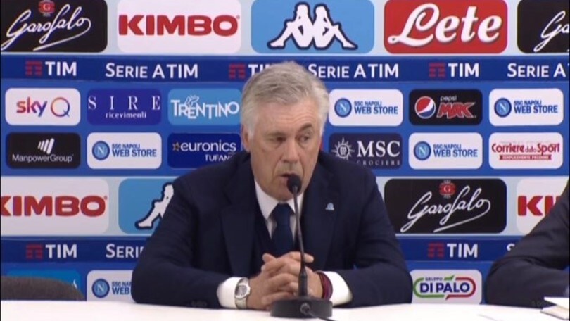 Ancelotti: "Serve un Napoli diverso con l'Arsenal"