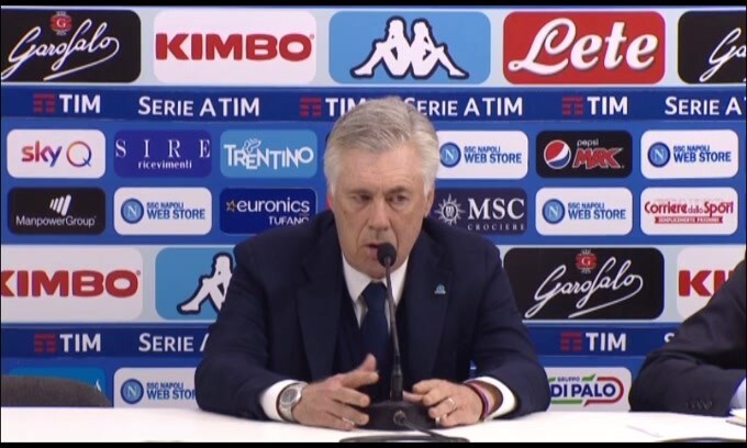 Ancelotti: "Bene Mertens ed Insigne"