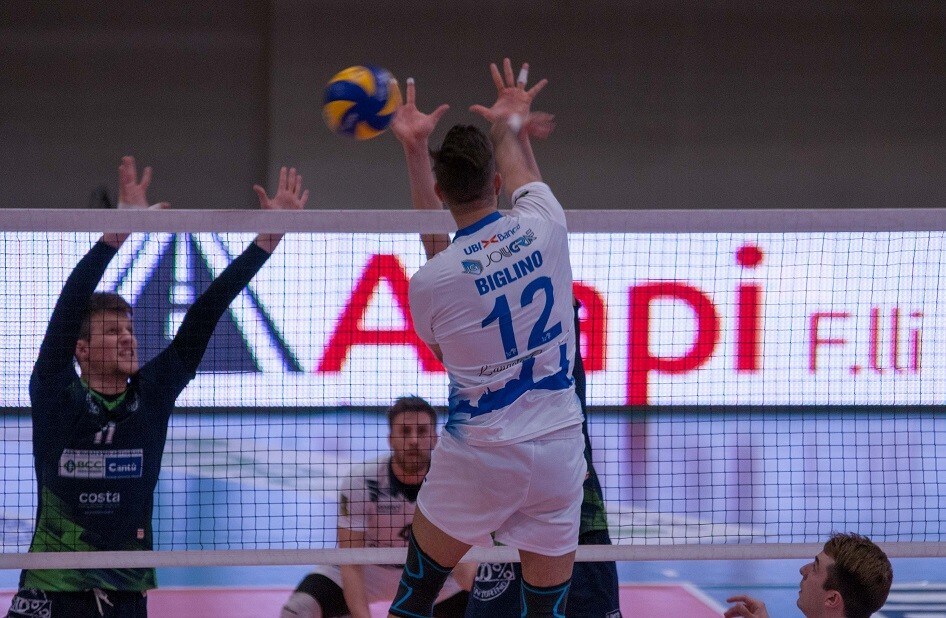 Volley: A2 Maschile, Gara 1 dei Quarti Play Off imprese per Cantù e Brescia