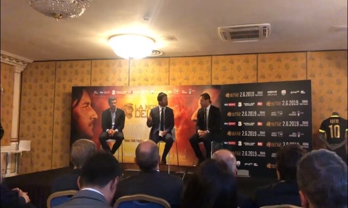 Notte del Re, Totti e Figo svelano le formazioni