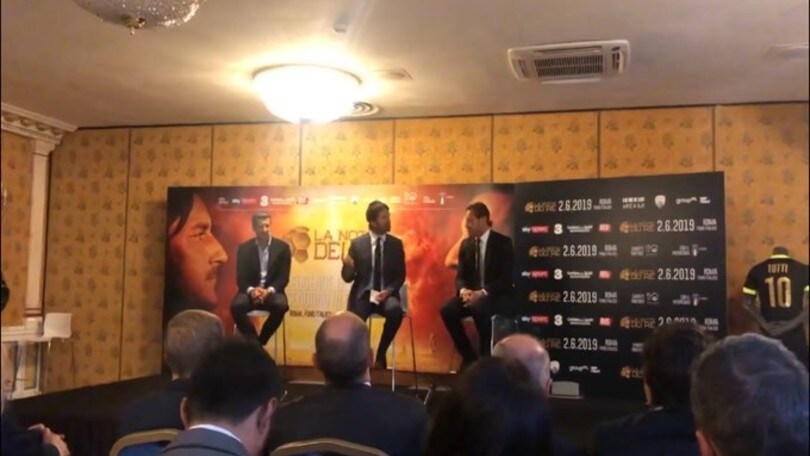 Notte del Re, Totti e Figo svelano le formazioni