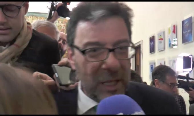 Giorgetti: "Sport e Salute speriamo farà bene"