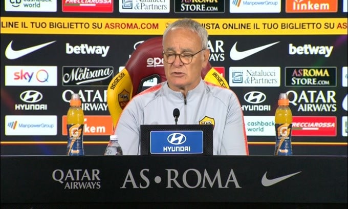 Ranieri: "I tifosi devono starci vicini, vogliamo la Champions"