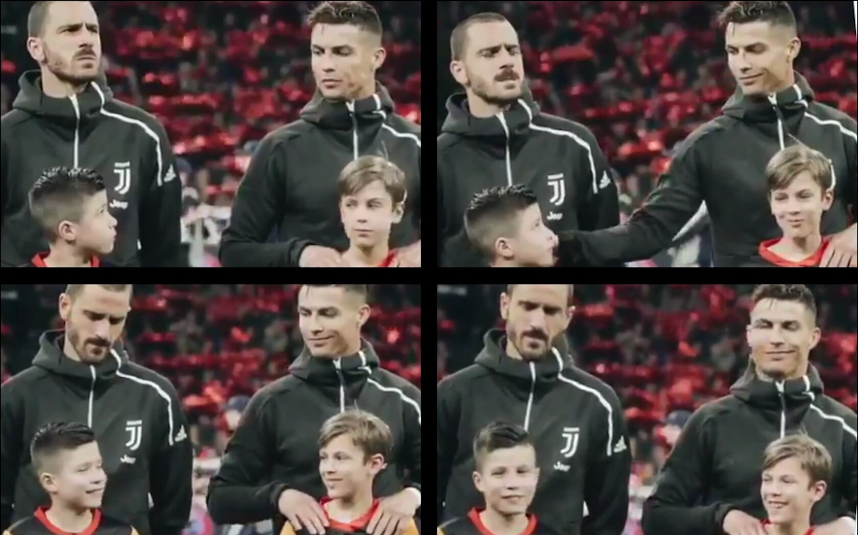 Cristiano Ronaldo, numeri pazzeschi e un'impresa: far sorridere il bimbo