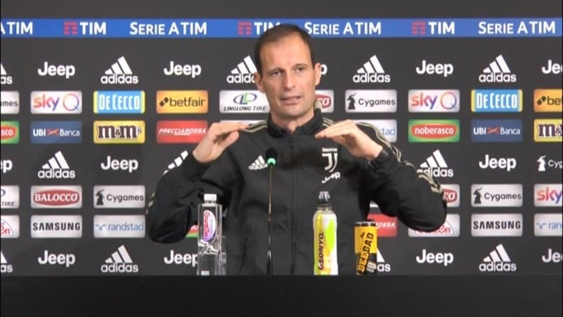 Allegri: "Ronaldo sicuramente non ci sarà"