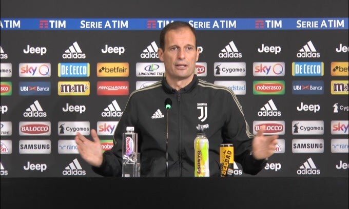 Allegri: "Domani potrebbe essere una bella giornata"