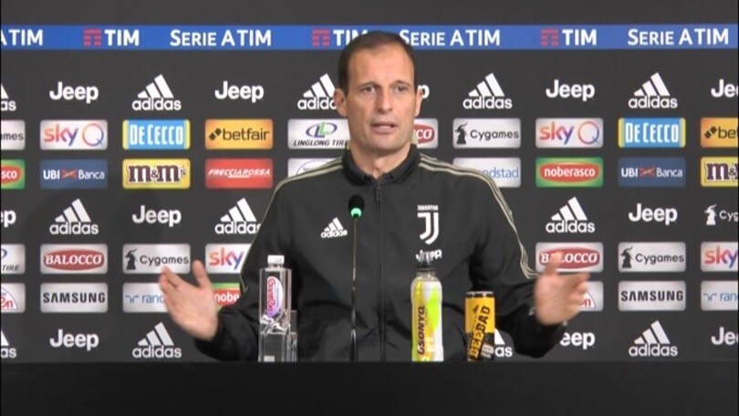 Allegri: "Domani potrebbe essere una bella giornata"