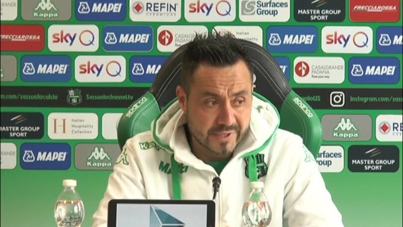 De Zerbi: "Anche dovessimo vincere non saremmo fuori dalla zona calda"