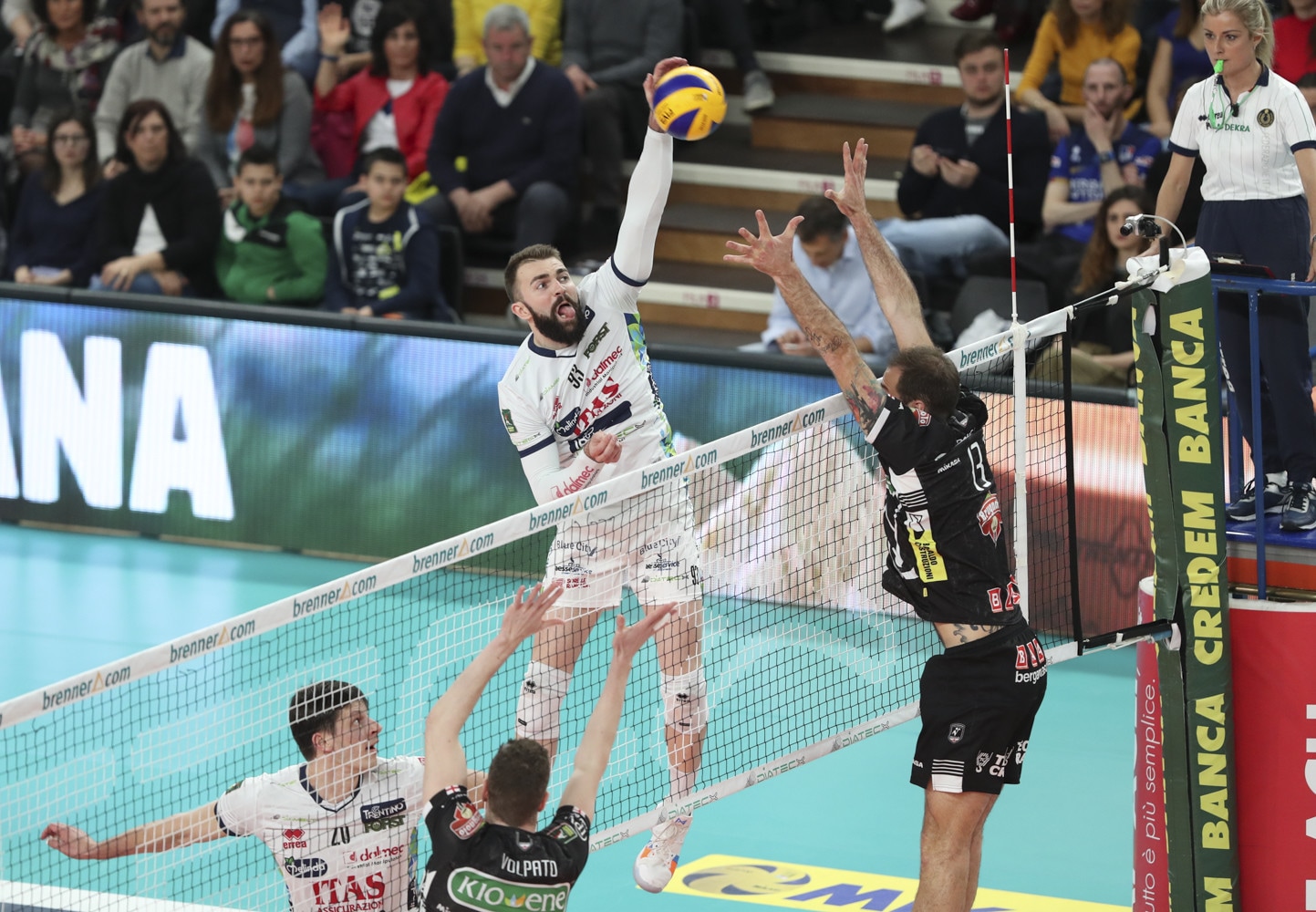 Volley: Superlega, Trento schianta Padova, è in Semifinale