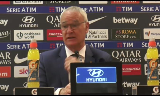 Ranieri: "L'Udinese ci ha messo in difficoltà per i primi 7 minuti"