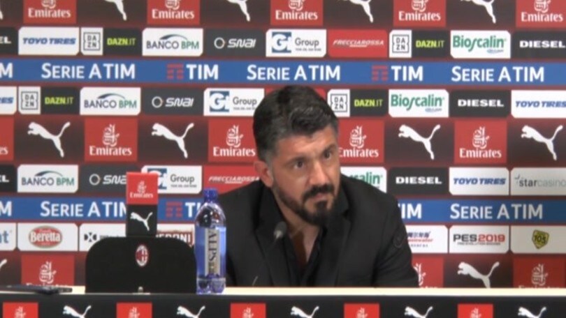 Gattuso: "Tare? Le sue parole sono eccessive"