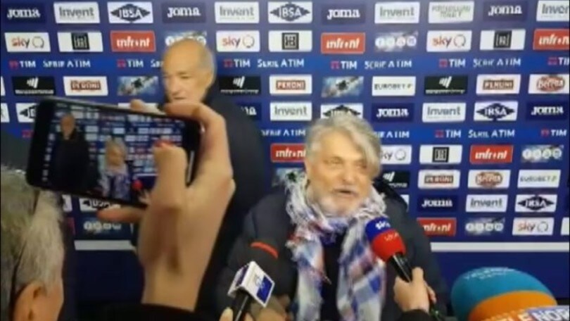 Sampdoria, Ferrero: "Ultimo derby? Attaccatevi.."
