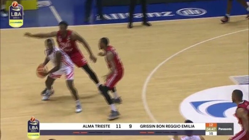 Alma Trieste-Grissin Bon Reggio Emilia 107-88