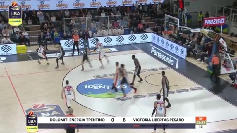 Dolomiti Energia Trentino-VL Pesaro 81-76