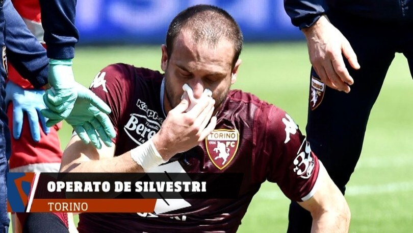 Torino, De Silvestri operato al naso