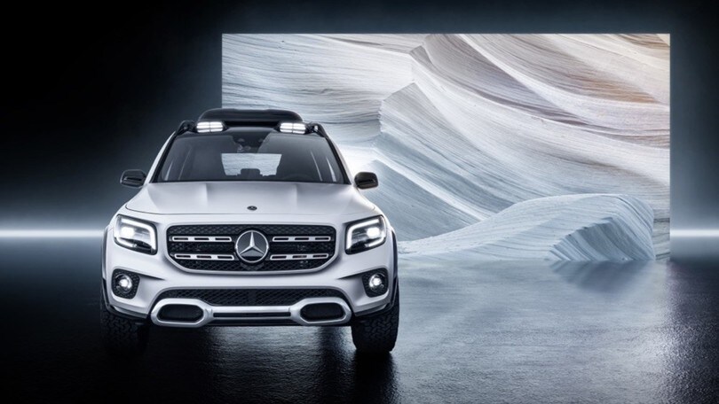 Mercedes GLB Concept, la presentazione al Salone di Shanghai
