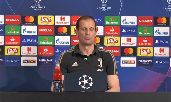 Allegri: "Ronaldo, anomalo quel solo gol in Champions"