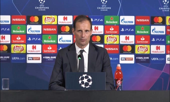 Allegri: "Bravo Ajax: hanno meritato"