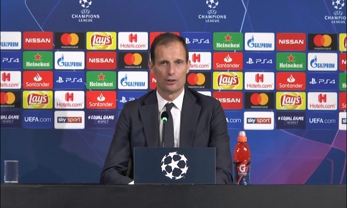 Allegri: "L'Ajax non è una squadra di sprovveduti"
