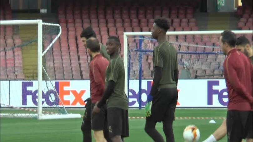 L'Arsenal al San Paolo: Emery carica i suoi
