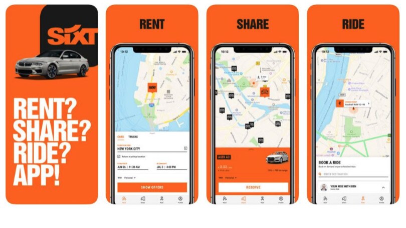 SIXT, nasce l'app dedicata ai clienti