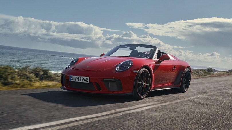 Porsche 911 Speedster: tutti gli scatti
