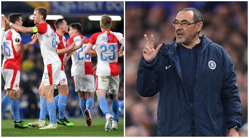 Sarri incredulo: il Chelsea rischia grosso con lo Slavia Praga