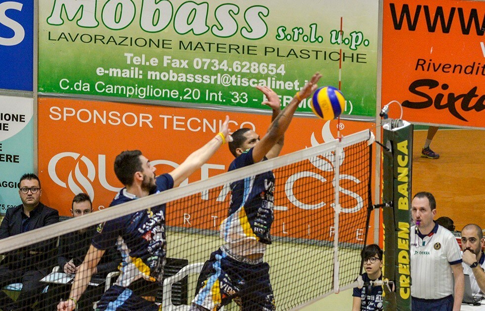 Volley: A2 Maschile, Grottazzolina ok anche in Gara 2, Leverano in A3