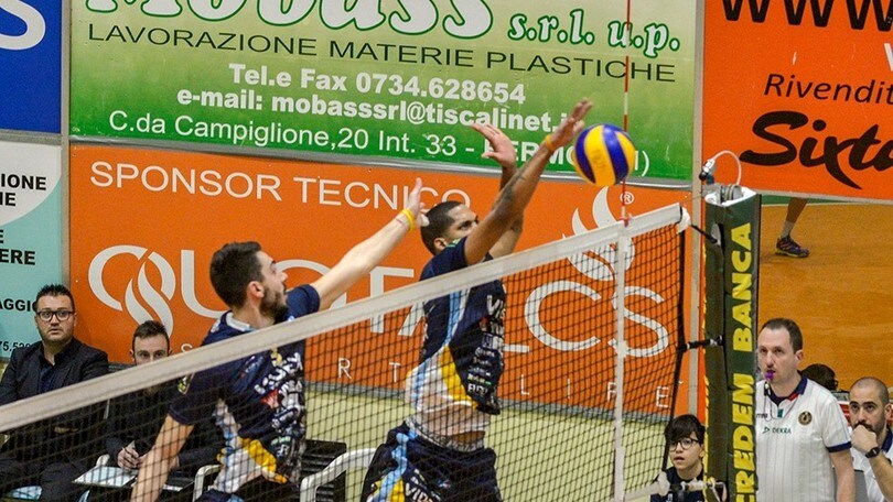 Volley: A2 Maschile, Grottazzolina ok anche in Gara 2, Leverano in A3